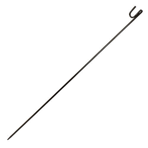 Galvanized steel wall tie wire with hook end for masonry construction