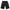 Black work shorts with reinforced pockets and utility side compartments for builders or DIY