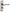 Frisco Tifosi Door Handles – Bathroom Set – Matt Black/Satin Nickel