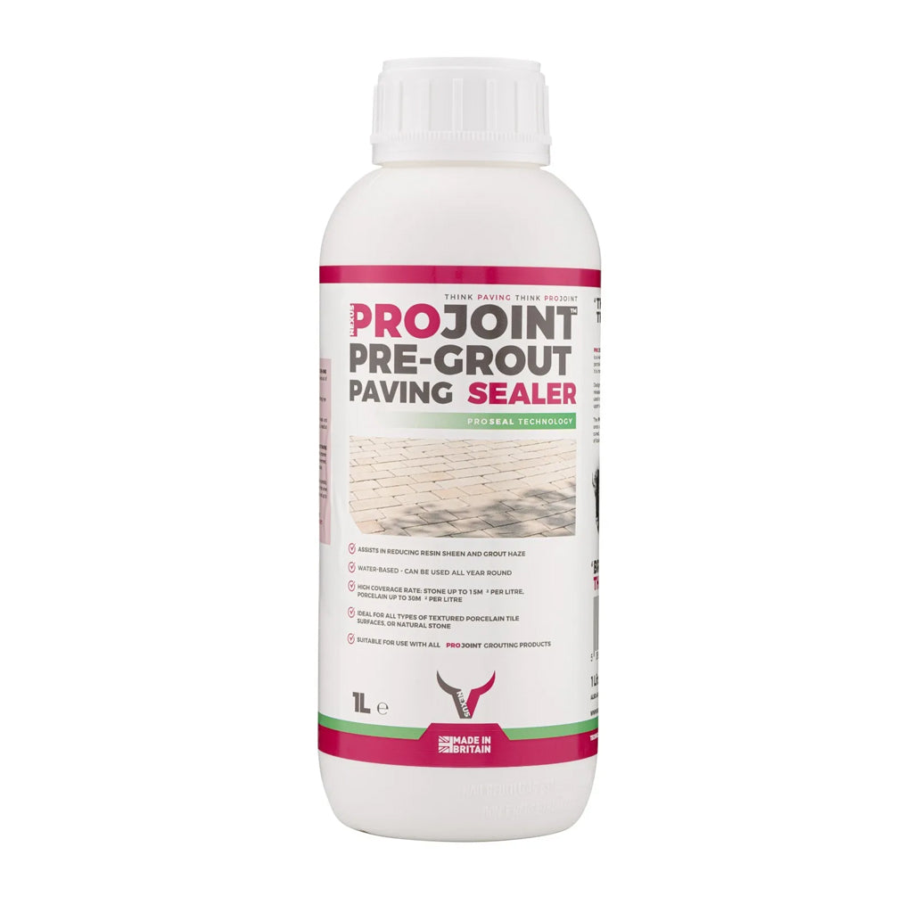 ProJoint pre-grout paving sealer 1L bottle for paving, resin sheen and grout haze reduction