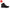 Black safety work boot with grey sole and metal eyelets, ideal for construction and trade