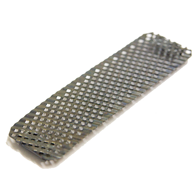Metal plastering rasp tool with grid design for smoothing and shaping building materials