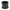 Black plastic pipe connector coupler fitting for plumbing or drainage