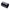 Black plastic waste pipe connector coupler for plumbing or drainage installation