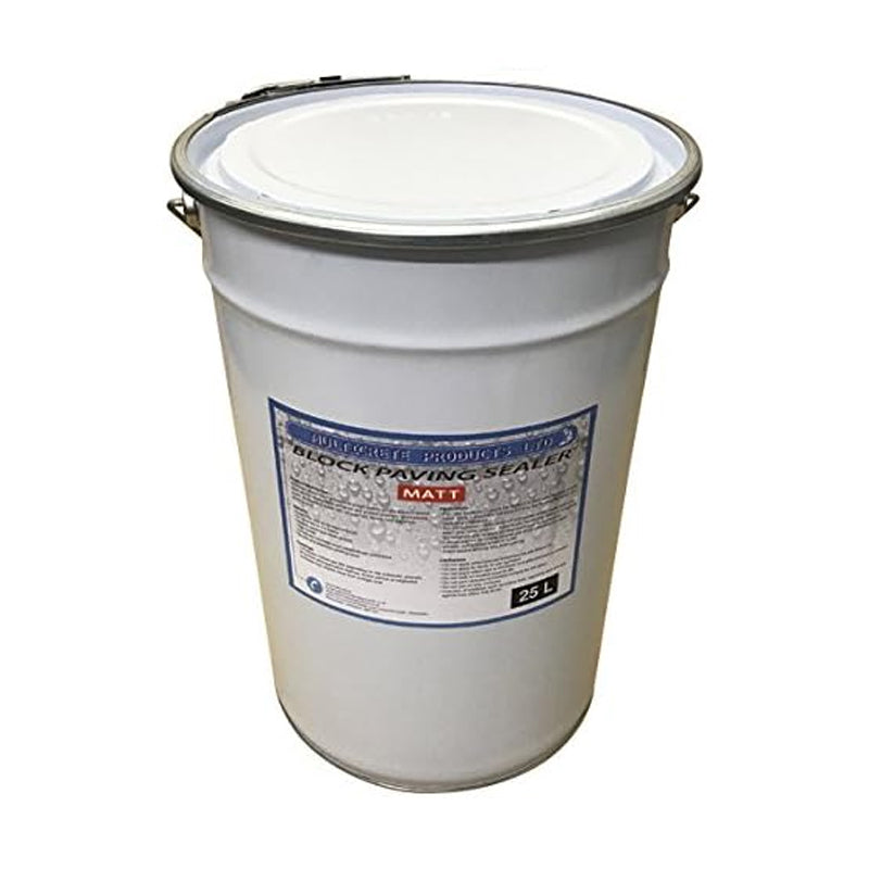 25L metal container of matt block paving sealer for exterior surface protection