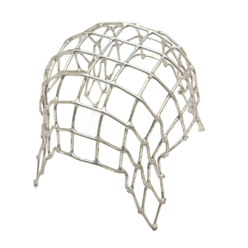 Galvanised metal wire mesh drain cover for plumbing and drainage protection