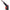 Black and red gas blow torch for plumbing and DIY, isolated on white background