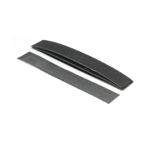 Black abrasive sanding mesh sheets for drywall and plaster surface preparation