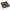 Square cast iron inspection cover with diamond tread pattern and two screws, construction supply
