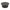 Black plastic drain pipe cap for plumbing or building material applications
