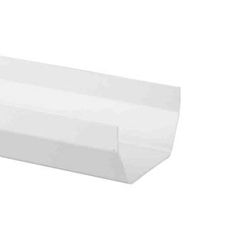 ARTIC WHITE SQUARESTYLE 4M GUTTER BR052A