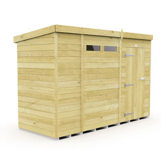 10 X 4 SECURITY PENT SHED