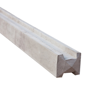 CONCRETE SLOTTED POST PANEL WET CAST 2.66M (8FT9IN) PSTI2665P MAYBE SUBJECT TO HAIRLINE CRACKS