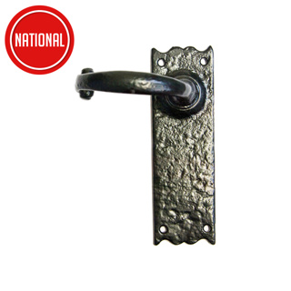 DOOR HANDLES LATCH BLACK ANTIQUE FURNITURE 2451 CARDED WHILE STOCKS LAST