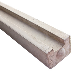 CONCRETE SLOTTED POST END WETCAST 2.66M (8FT9IN) SUBJECT TO HAIRLINE CRACKS PSTE2665P