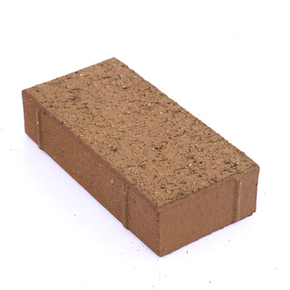 BLOCK PAVING RED 50MM TYPE R (672 PER PACK) 112 PER BAND  EATON