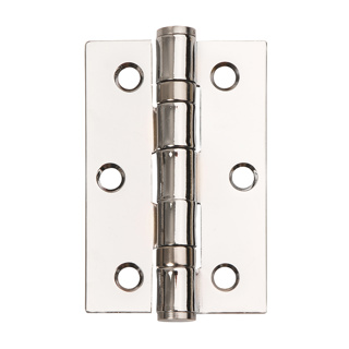 BUTT HINGE BALL BEARING 76MMX 50MM SATIN NICKEL PLATED DH000864 1 PAIR  DALE HARDWARE