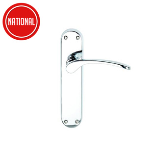 DOOR HANDLES LATCH SALO POLISHED CHROME PLATED REF DH058921 DALE HARDWARE 