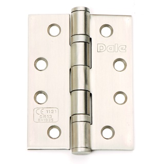 HINGE 4"X3"X3.0MM CE13 (X3) POLISHED STAINLESS STEEL REF DX40615 DALE HARDWARE