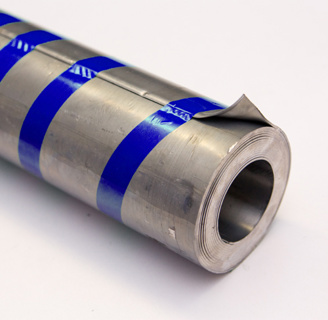 LEAD FLASHING CODE 4 450MM WIDE BLUE SOLD BY 3MTR ROLL 28kg CAST
