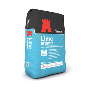 HYDRATED LIME 25KG BAG HANSON 