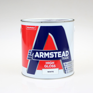 ARMSTEAD TRADE PAINT HIGH GLOSS WHITE 2.5L 