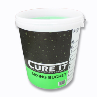 CURE IT MIXING BUCKET WITH MEASURE 10LTR 
