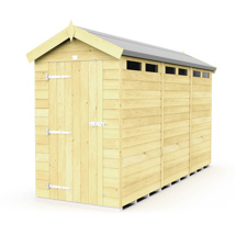 4 X 12  APEX SECURITY SHED 