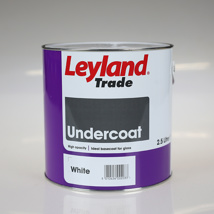 LEYLAND PAINT UNDERCOAT WHITE 2.5LTR