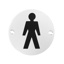 SIGN PICTOGRAM MALE (3" DISC) SAA DP005857 DALE HARDWARE