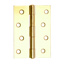 BUTT HINGES 102MM 1838 ELECTRO BRASS DH006139 DALE