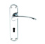 DOOR HANDLES LOCK SALO POLISHED CHROME PLATED REF DH058920 DALE HARDWARE