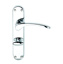 DOOR HANDLES BATHROOM SALO POLISHED CHROME PLATED REF DH058922 DALE HARDWARE