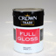 CROWN TRADE PAINT FULL GLOSS BRILLIANT WHITE 5L