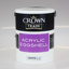 CROWN TRADE PAINT ACRYLIC EGGSHELL WHITE 5L