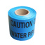 UNDERGROUND WARNING TAPE DETECTABLE TYPE WATER 100M ROLL