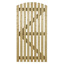 SLATTED GATE ORCHARD CURVED TREATED GREEN 0.915MX1.83M HIGH ORC3